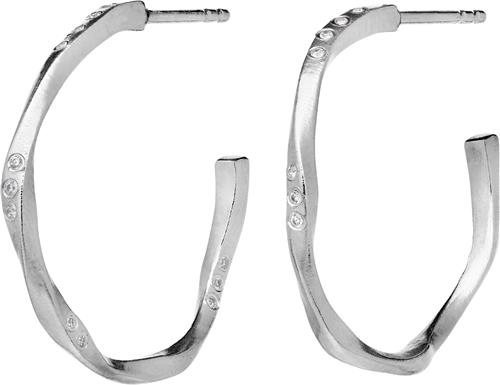 Se Maanesten Echo Medium Earring One Size - Creoler hos Magasin ved Magasin