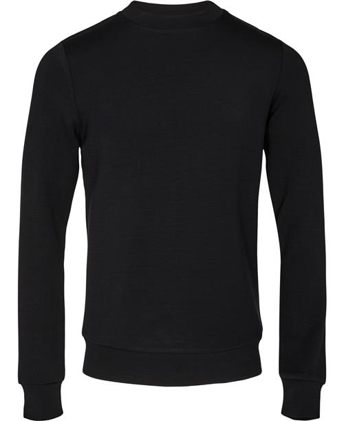 Se Mos Mosh Gallery Abel Crew Neck Sweat Mand Black Sweatshirts Str XL - Viskose hos Magasin ved Magasin