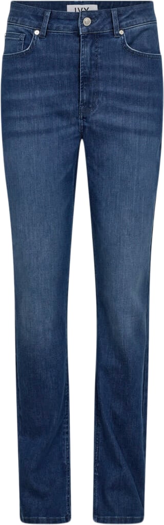 IVY Copenhagen Ivylulu Jeans Split Wash Tenerife Kvinde Denim Blue Skinny Jeans Str 29 / 32 - hos Magasin