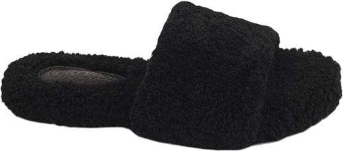 Se Lovelies Y Shan Shearling Open Slippers Kvinde Black Hjemmesko Str 41 - Uld hos Magasin ved Magasin