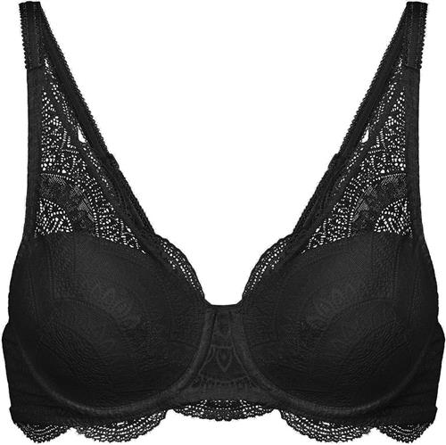 Simone Pérèle Karma 12V 3D Moulded Bra With Triangle Lace Plunge Bh'er Str G70 - hos Magasin