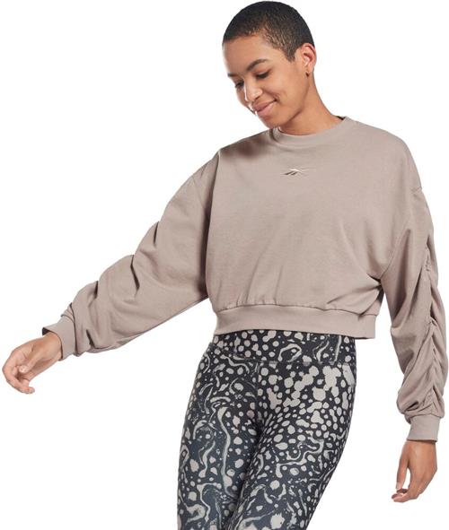 Reebok Studio Knit Fashion Coverup Sweatshirt M - Hættetrøjer & Sweatshirts Bomuld hos Magasin