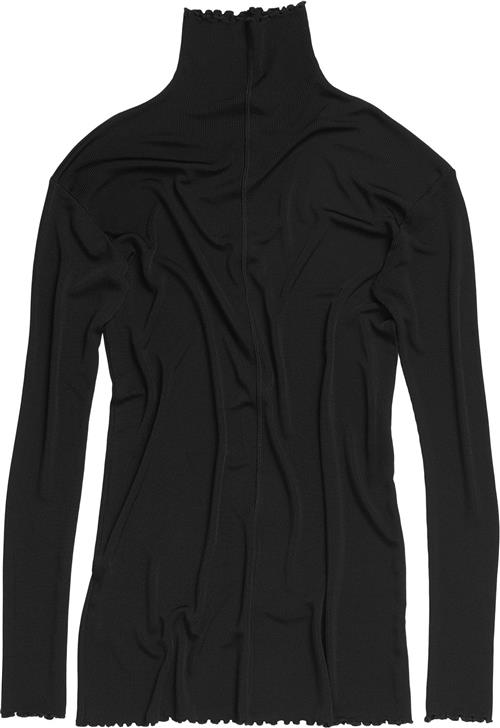 Hope Pre Dress Kvinde Black Rullekraver Relaxed Fit Str 40 - hos Magasin