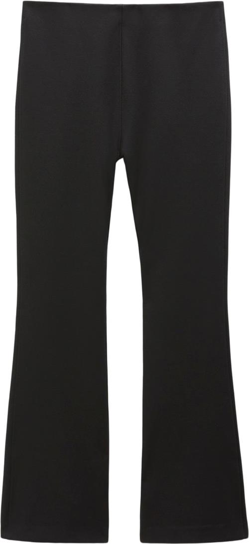 Se Filippa K Flared Jersey Trousers Kvinde Black Flare Bukser Str L - hos Magasin ved Magasin