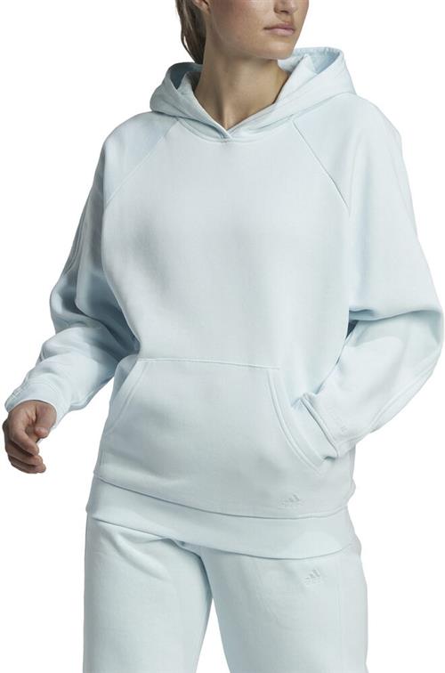 Se adidas ALL SZN Fleece Boyfriend Hættetrøje XL - Hættetrøjer & Sweatshirts Bomuld hos Magasin ved Magasin