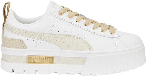 Puma Mayze Luxe Sneakers Kvinde Hvid Sneakers Str 40 - Læder hos Magasin