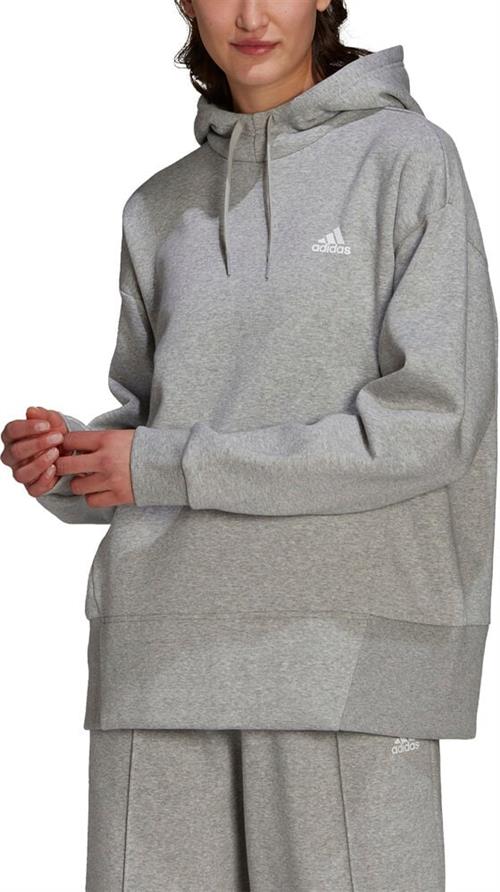 adidas Essentials Studio Fleece Hættetrøje L - Hættetrøjer & Sweatshirts Bomuld hos Magasin