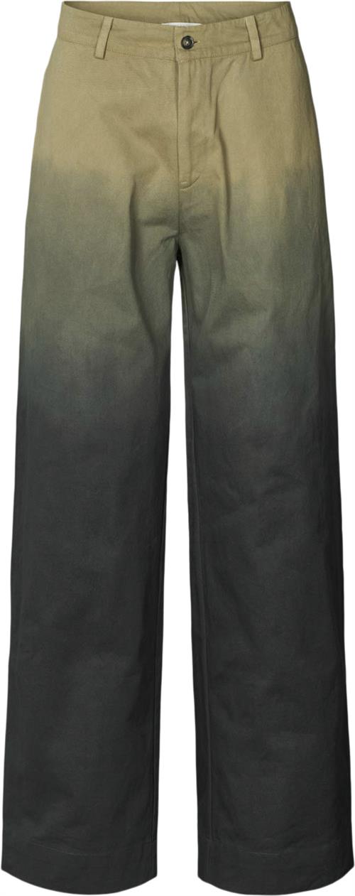 Rabens Saloner Flow Drill Pants Jahan Kvinde Army Combo Bukser Str L - hos Magasin