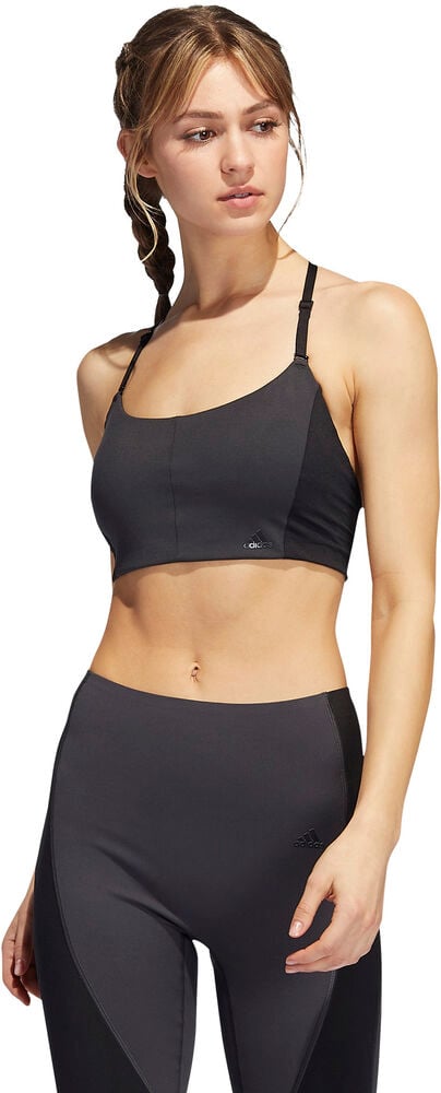 adidas Yoga Studio Lightsupport 3-ipes Sports bh M/AC - Sports Bh'er Polyester hos Magasin