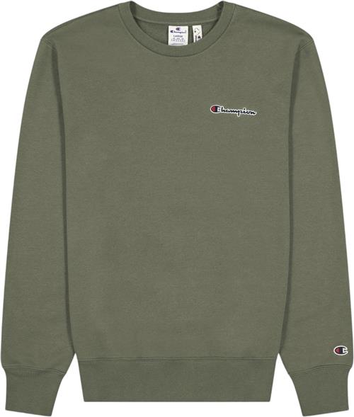 Se Champion Crewneck Sweatshirt Mand Thyme Sweatshirts Str M - Bomuld hos Magasin ved Magasin