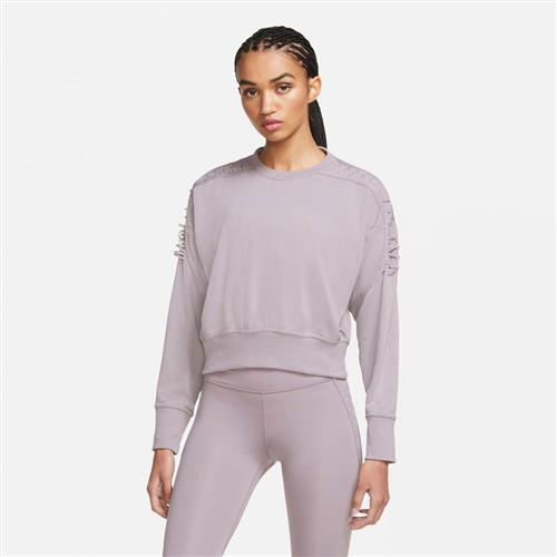 Nike Therma Cropped Top XS - Hættetrøjer & Sweatshirts Bomuld hos Magasin