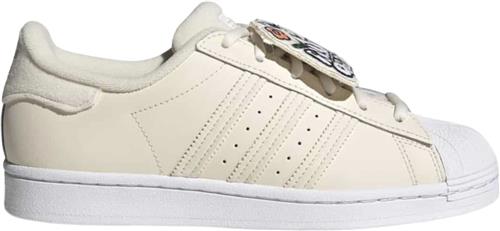 Se adidas Superstar Kvinde White Sneakers Str 41 1/3 - Læder hos Magasin ved Magasin