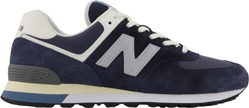 Se New Balance Ml574te Mand Nb Navy Sneakers Str 9.5 - hos Magasin ved Magasin