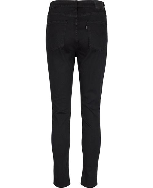 Levi's 721 High Rise Skinny Jeans Kvinde Sort Skinny Jeans Skinny Fit Str W27/L30 - hos Magasin