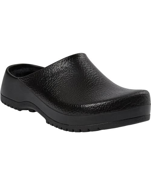 Se Birkenstock Superbirki PU Black LAF Mand Schwarz Sandaler Str 46 - hos Magasin ved Magasin