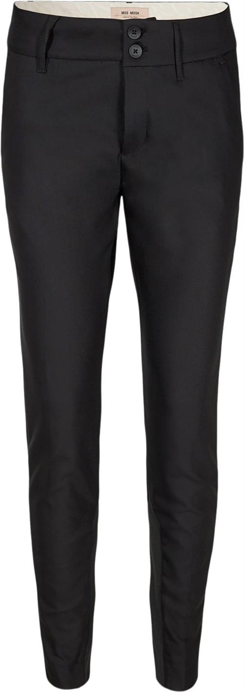 Se Mos Mosh Blake Night Pant Kvinde Black Bukser Med Smalle Ben Str 34 - hos Magasin ved Magasin