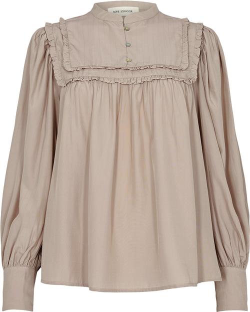 Se Sofie Schnoor Blouse Kvinde Light Rose Langærmede Bluser Str M - hos Magasin ved Magasin