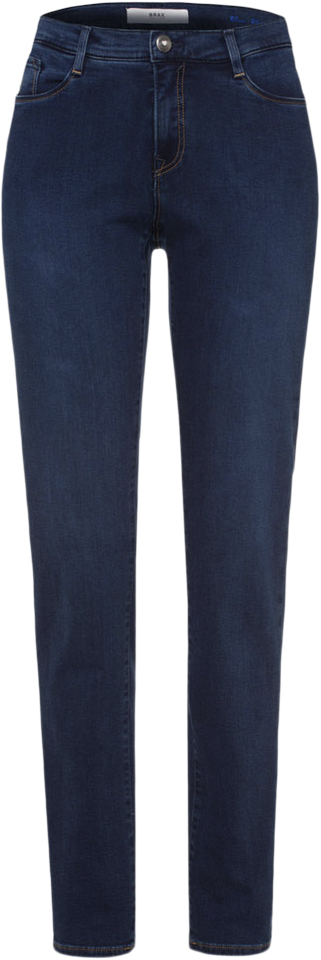 Se BRAX Mary Kvinde Blå Straight Jeans Str 31/30 - Denim hos Magasin ved Magasin