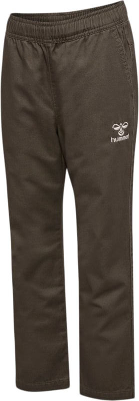 Se Hummel Hmlhamil Pants Str 9 år / 134 cm - Major Brown Bukser hos Magasin ved Magasin