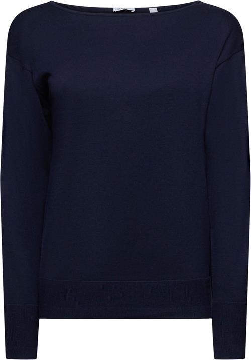 Se Esprit CO Boatn Sweat Kvinde Navy Sweaters Str S - hos Magasin ved Magasin