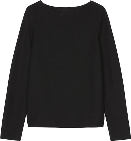 Se Marc O’Polo Pullover, Longsleeve, Roundneck Kvinde Black Sweaters Str S - hos Magasin ved Magasin