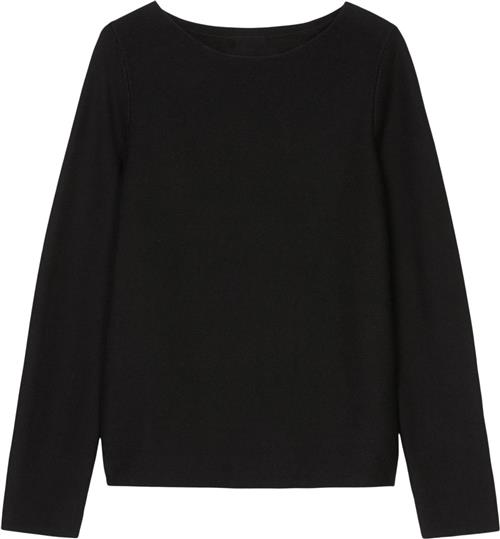 Marc O’Polo Pullover, Longsleeve, Roundneck Kvinde Black Sweaters Str M - hos Magasin