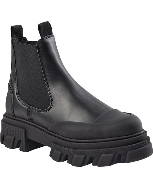 Ganni Low Chelsea Boot Black Stitch Kvinde Black Chelsea Boots Str 41 - hos Magasin