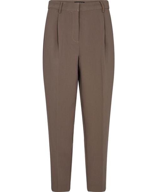 Bruuns Bazaar Cindysusbbdagny Pants Kvinde Major Brown Bukser Med Smalle Ben Str 42 - Polyester hos Magasin