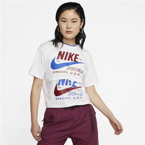 Nike Sportswear Icon Clash T Shirt S - Trænings T-shirts Bomuld hos Magasin