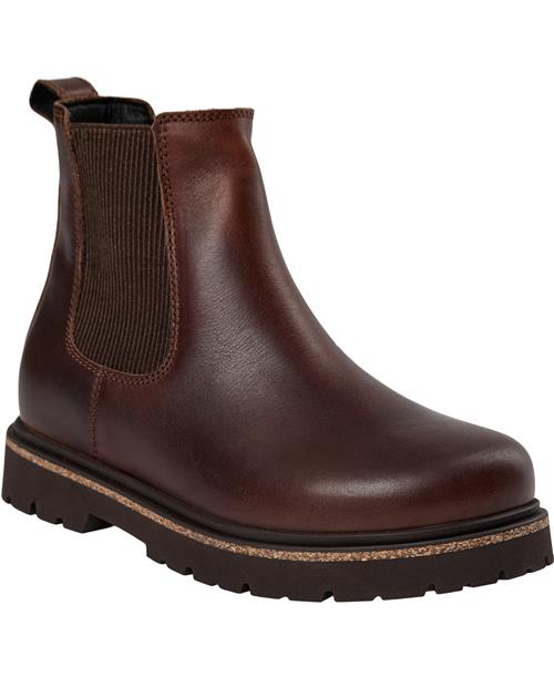 Se Birkenstock Highwood Slip On Mid W Lena Chocolate Kvinde Braun Chelsea Boots Str 41 - hos Magasin ved Magasin