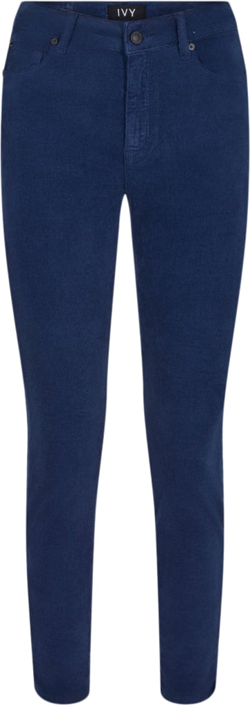 IVY Copenhagen Ivyalexa Jeans Baby Cord Kvinde Midnight Blue Skinny Jeans Str 29 - hos Magasin