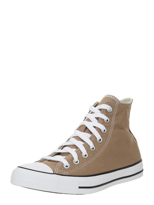 Se CONVERSE Sneaker high  lysebrun / sort / hvid ved About You