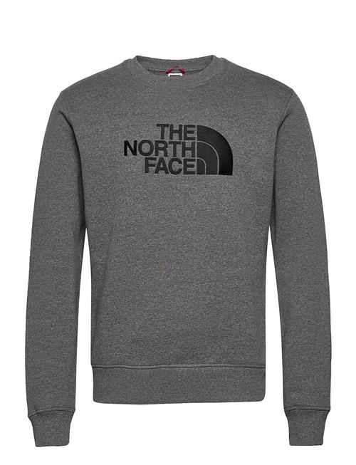 Se The North Face M Drew Peak Crew The North Face Grey ved Booztlet