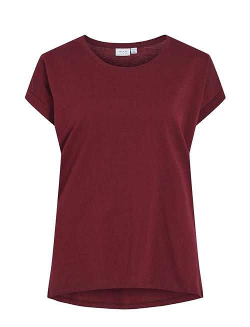 Vila Vidreamers New Pure T-Shirt-Noos Vila Burgundy