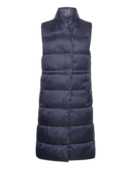 Se Tom Tailor Cleandye Padded Gilet Tom Tailor Blue ved Booztlet