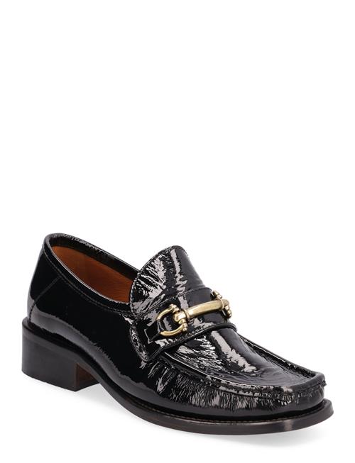 Apair Classic Square Loafer With Buckle Apair Black