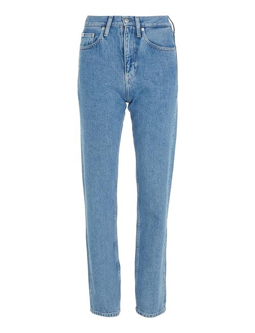 Se Calvin Klein Jeans High Rise Straight Calvin Klein Jeans Blue ved Booztlet