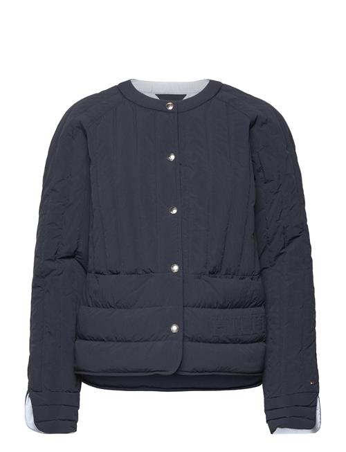 Mixed Baffle Lw Jacket Tommy Hilfiger Navy