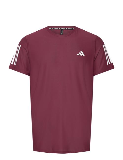 Own The Run T-Shirt Adidas Performance Burgundy