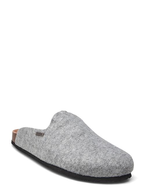 Se Exani Felt Slipper M Exani Grey ved Booztlet