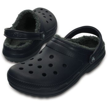 Crocs Classic Lined Clog Marineblå US M9 (EU 42-43)