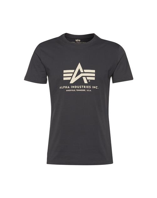 Se ALPHA INDUSTRIES Bluser & t-shirts  grafit / hvid ved About You