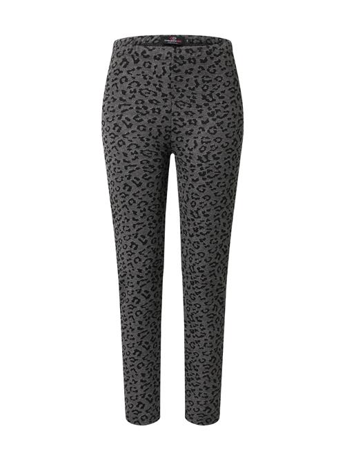 Zwillingsherz Leggings 'Grazia'  mørkegrå / sort