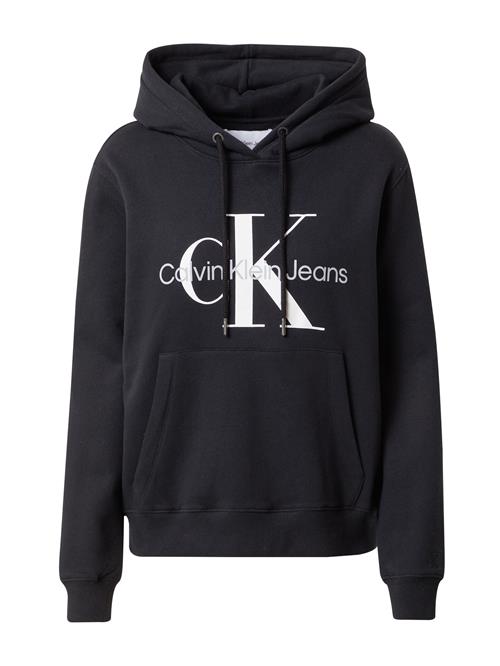 Se Calvin Klein Jeans Sweatshirt  sort / hvid ved About You