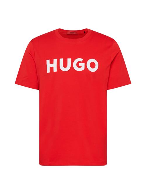 Se HUGO Bluser & t-shirts 'Dulivio'  lys rød / hvid ved About You