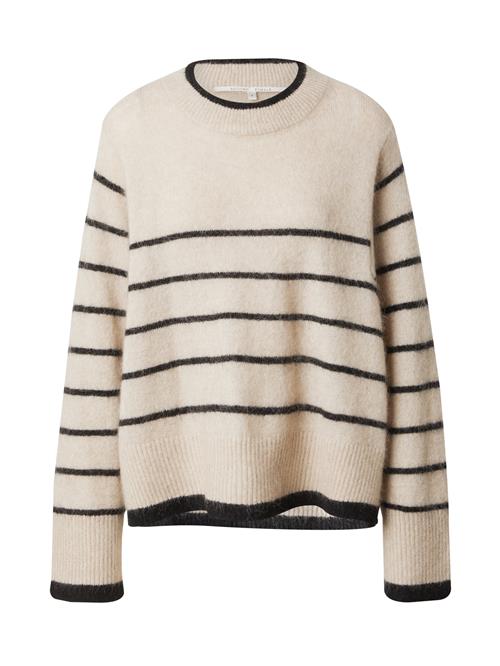 SECOND FEMALE Pullover 'Laila'  beige / sort