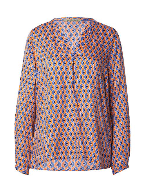 Smith&Soul Bluse 'Vince'  blå / navy / orange / hvid