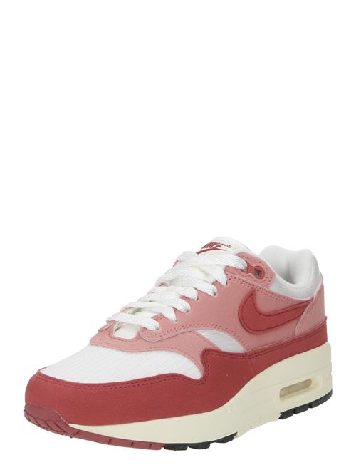 Se Nike Sportswear Sneaker low 'Air Max 1 87'  pink / mørk pink / hvid ved About You