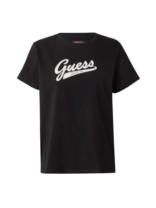 Se GUESS JEANS Shirts  sort / hvid ved About You