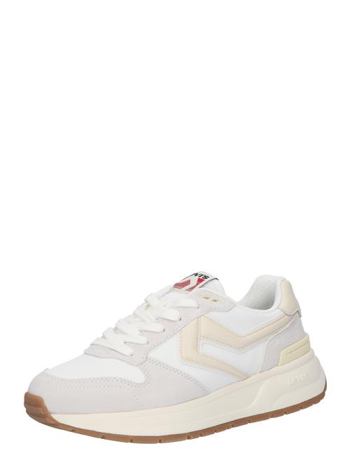 Se LEVI'S ® Sneaker low 'CHARGE'  creme / taupe / hvid ved About You